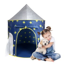 Kids Tent Rocket Spaceship, Kids Play Tent, Unicorn Tent for Boys & Girls, Kids Playhouse, Pop up Tents Foldable, Toddler Tent, Gift for Kids