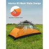 1-Person Backpacking Tent;  Lightweight and PU 5000mm Waterproof for Camping Travel Hiking Picnic