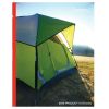 6 Person Yurt Camping Tent, 1 Room, Green