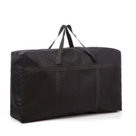 Waterproof Oxford Fabric Storage Bag Different Specifications Moving Bag for Clothes, Quilts, Shoes, Convenience for Home Storage, Travelling (Color: Black, size: XXL)