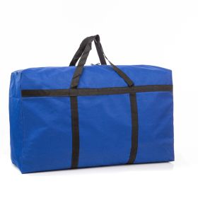 Waterproof Oxford Fabric Storage Bag Different Specifications Moving Bag for Clothes, Quilts, Shoes, Convenience for Home Storage, Travelling (Color: Blue, size: XXL)