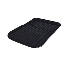 Auto Traveling Camping Air Backseat Mattress Travel Sleeping Pad (Color: Black)