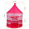 Kids Play Tent Foldable Pop Up Children Play Tent Portable Baby Play House Castle W/ Carry Bag Indoor Outdoor Use